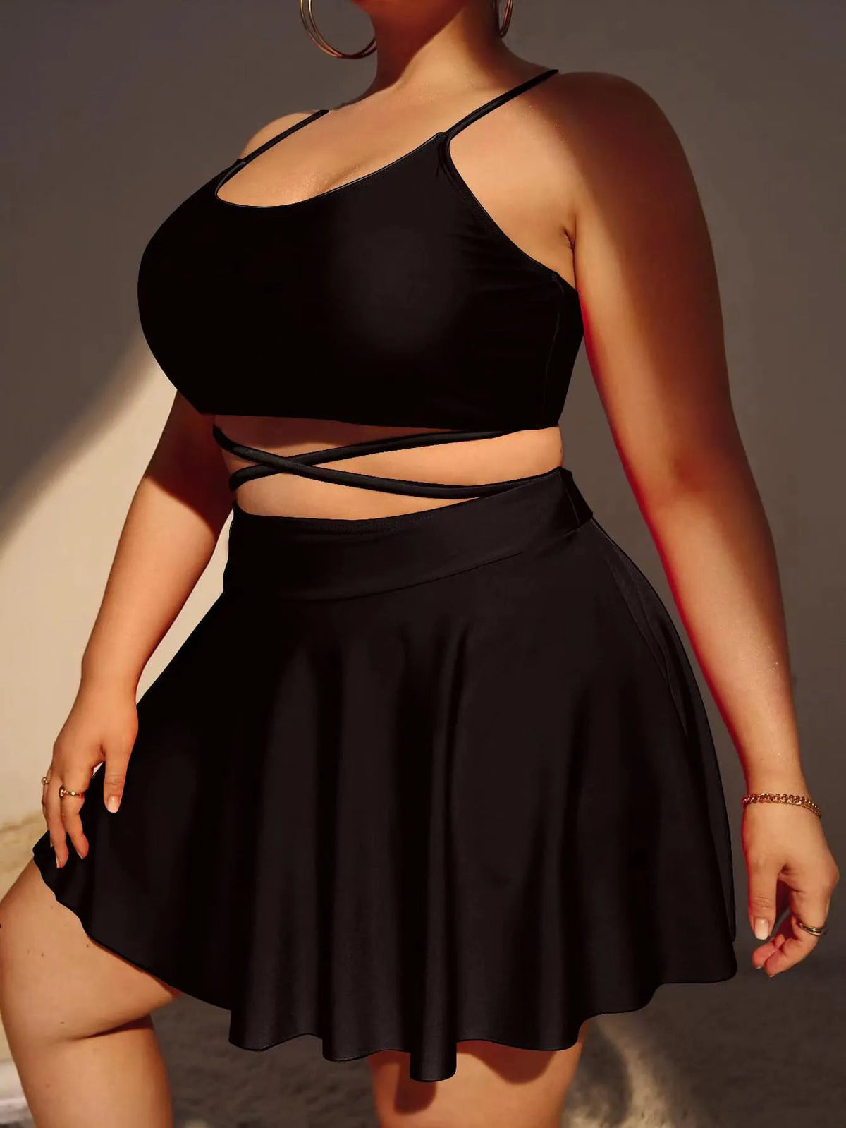Fiona plus-size bikini set