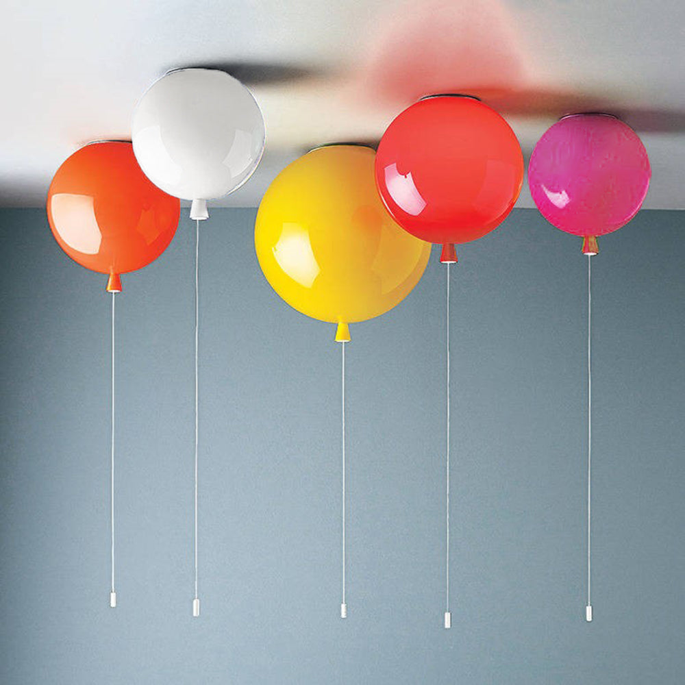 Compacte moderne LED ballon plafondlamp