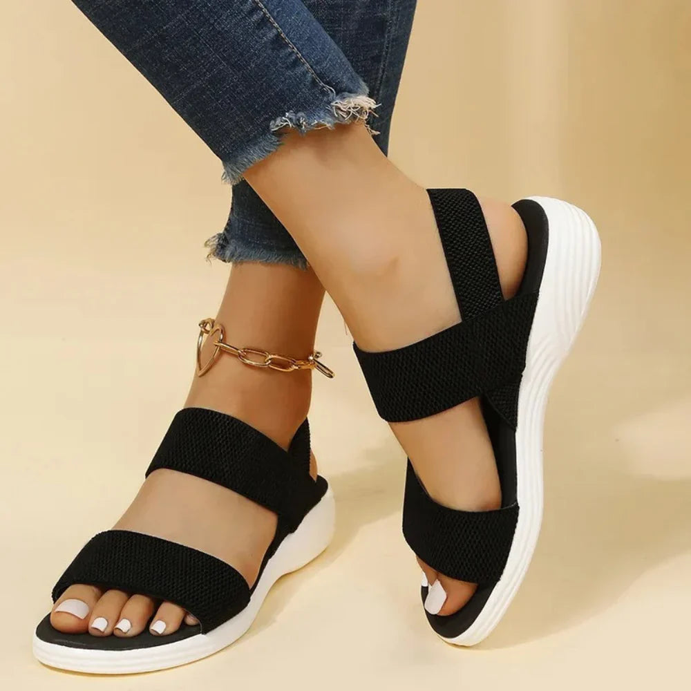 Ademende mesh sandalen – gemakkelijk instapontwerp