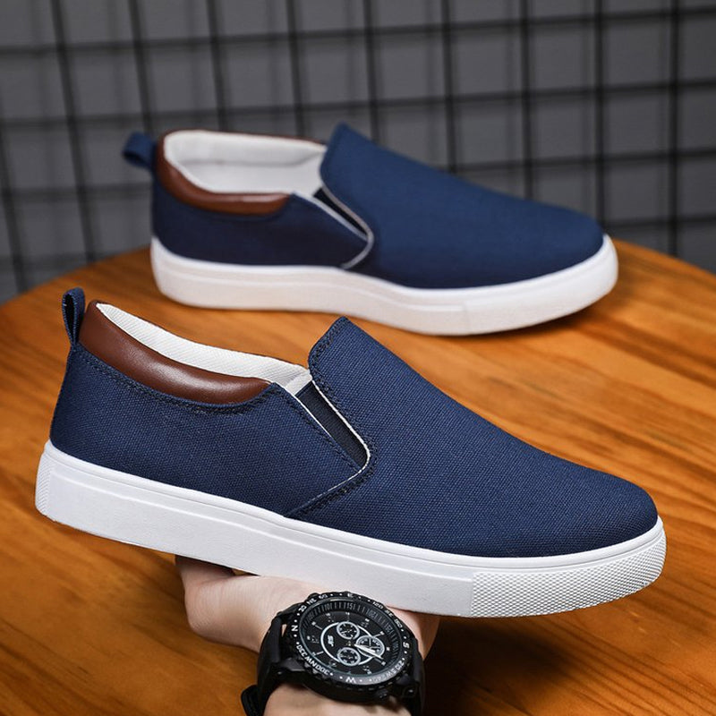 Slip-On canvas herenschoenen