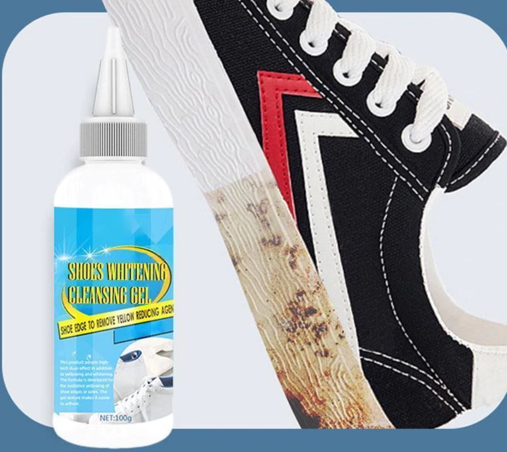 Schoenen vlek verwijderaar whitening reinigende gel