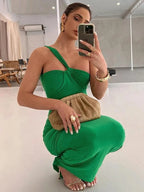 Fleur funky maxi-jurk