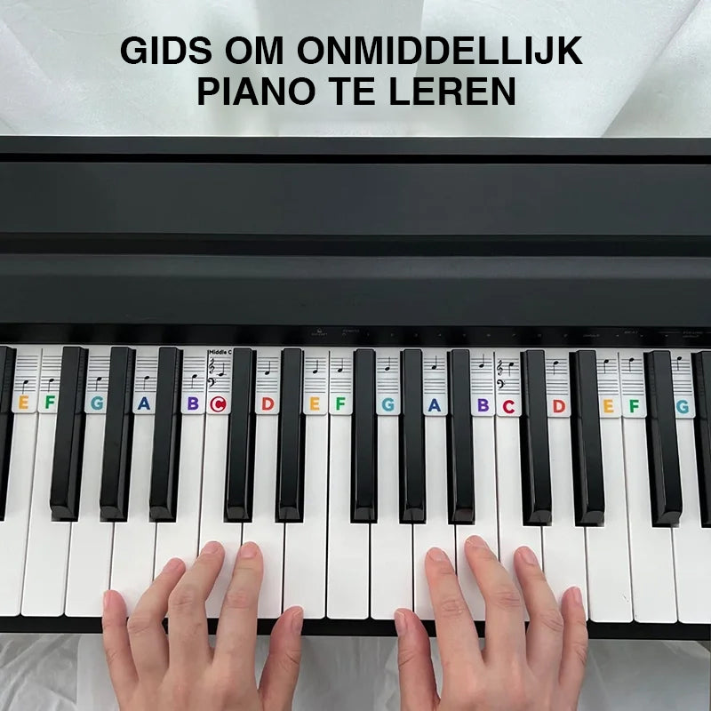 Siliconen notenlabels voor 88 pianotoetsen — afbeelding 6