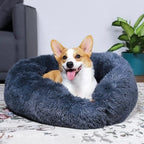 Fluffy calming bed