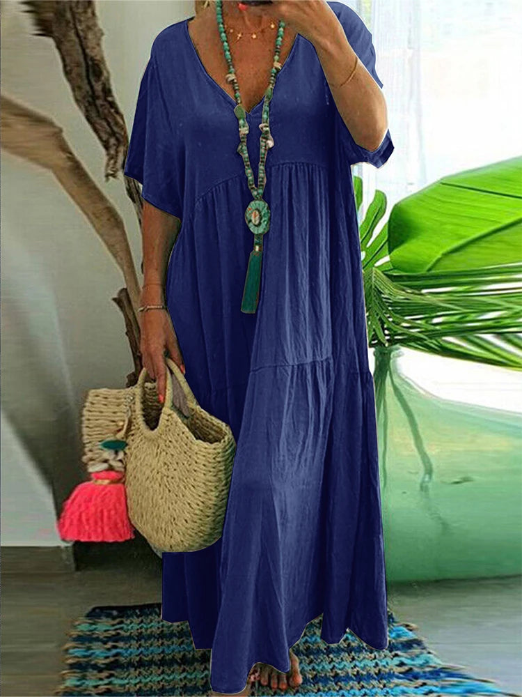 Elizabeth plus-size zomerjurk