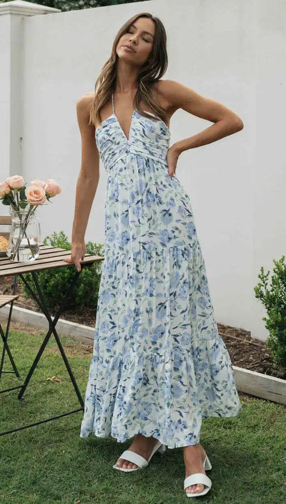 Lina maxi-jurk