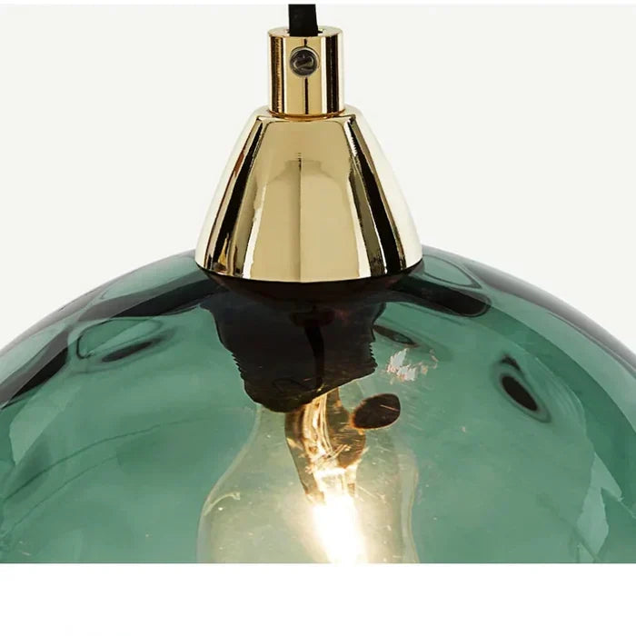 Glazen bolhanglamp met E27-fitting