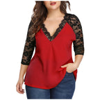 Isa plus-size blouse