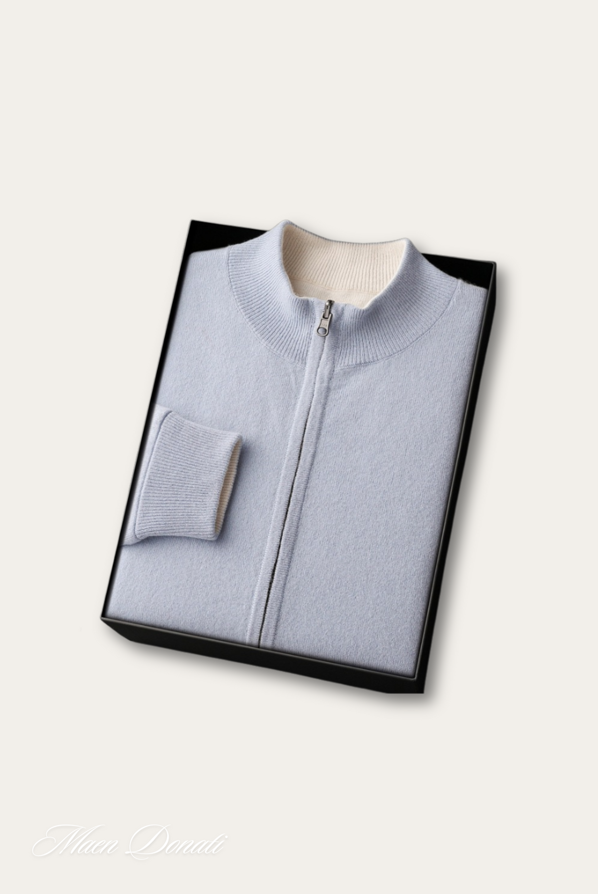 Warm kasjmiervest voor heren