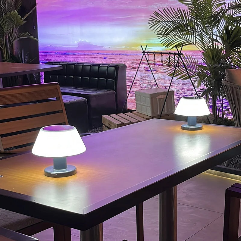 Zonne-energie tafellamp – Liva