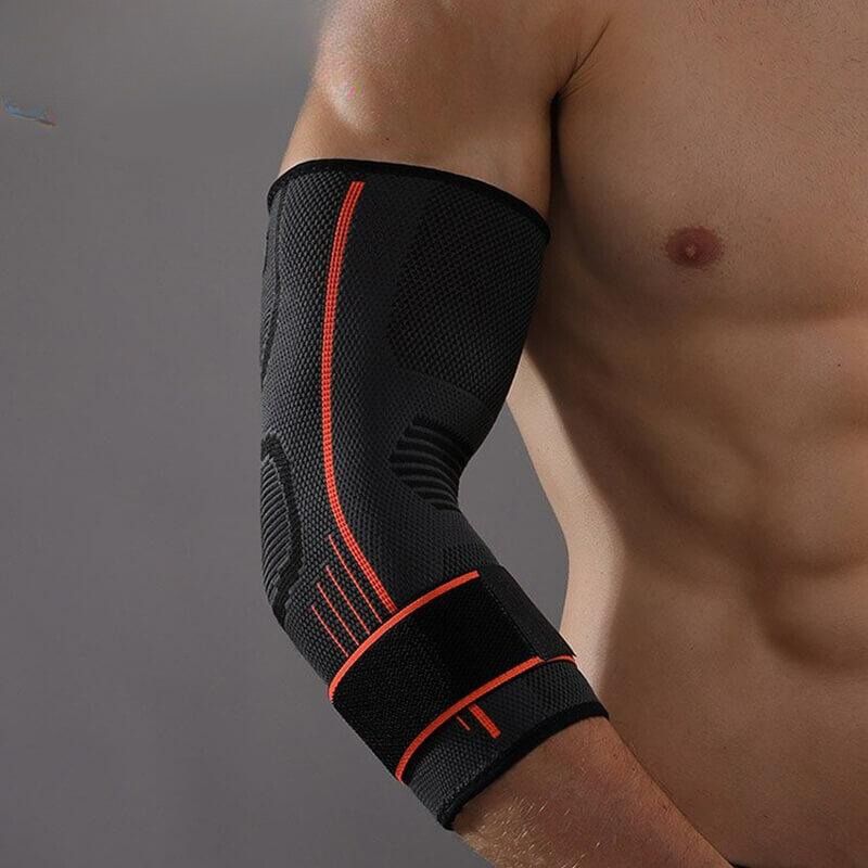 3D elleboogbandage voor dekompressie en ondersteuning