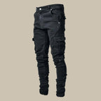 Stretch cargo jeans voor heren