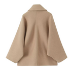 Dames tussenjas in oversized look met knoopsluiting — afbeelding 5