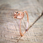 Vintage morganiet ring