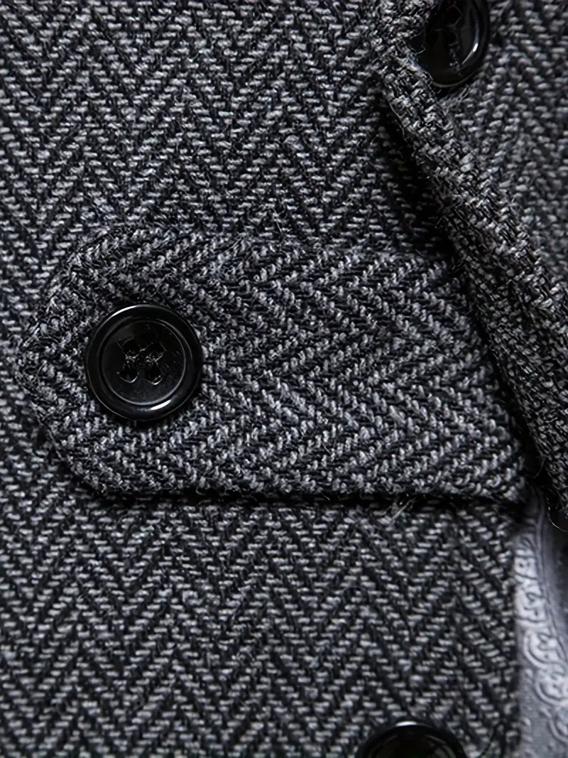 Herringbone blazer voor heren