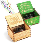 Muziekdoos met kerstthema