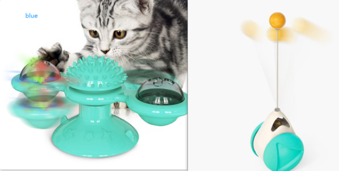 Katten windmolen krab- en speelstation