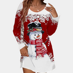 Vrolijke kerstjurk voor dames Brashine