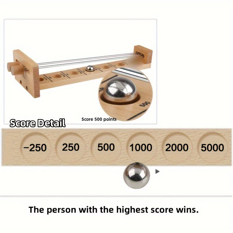 Houten stickballspel ruimte avontuur