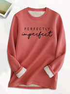 Comfy fleece sweatshirt