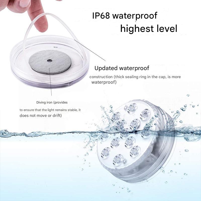 LED onderwaterlamp met afstandsbediening