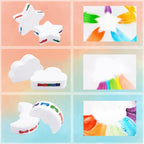 Rainbow bath bomb
