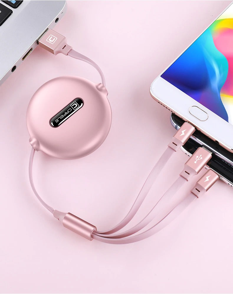 3-in-1 USB-kabel