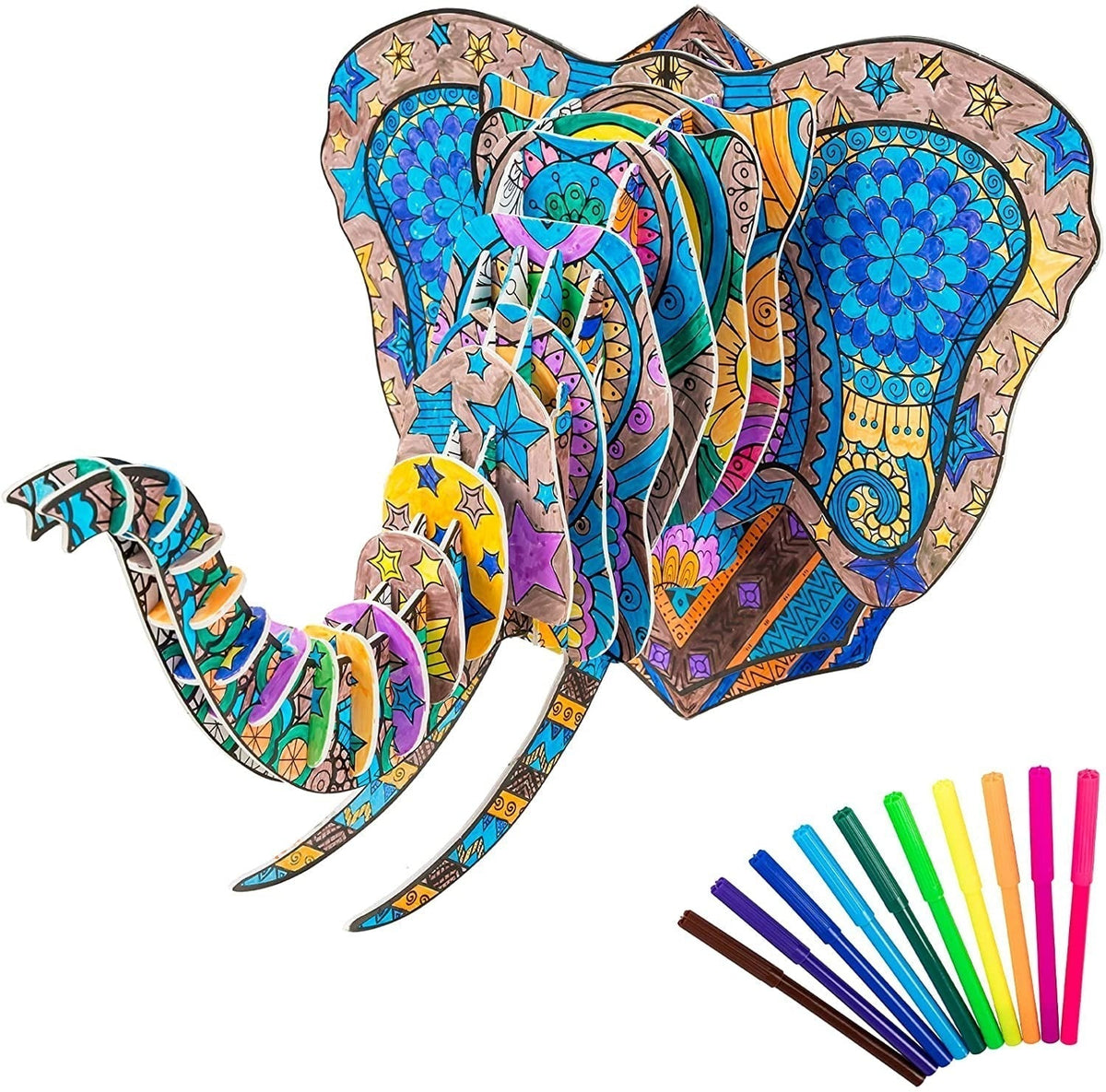 3D-kleurpuzzel