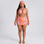 4-delige plus-size badkledingset — afbeelding 6