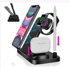 Draadloos oplaadstation, 4-in-1
