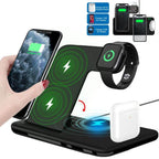 Draadloos oplaadstation, 4-in-1