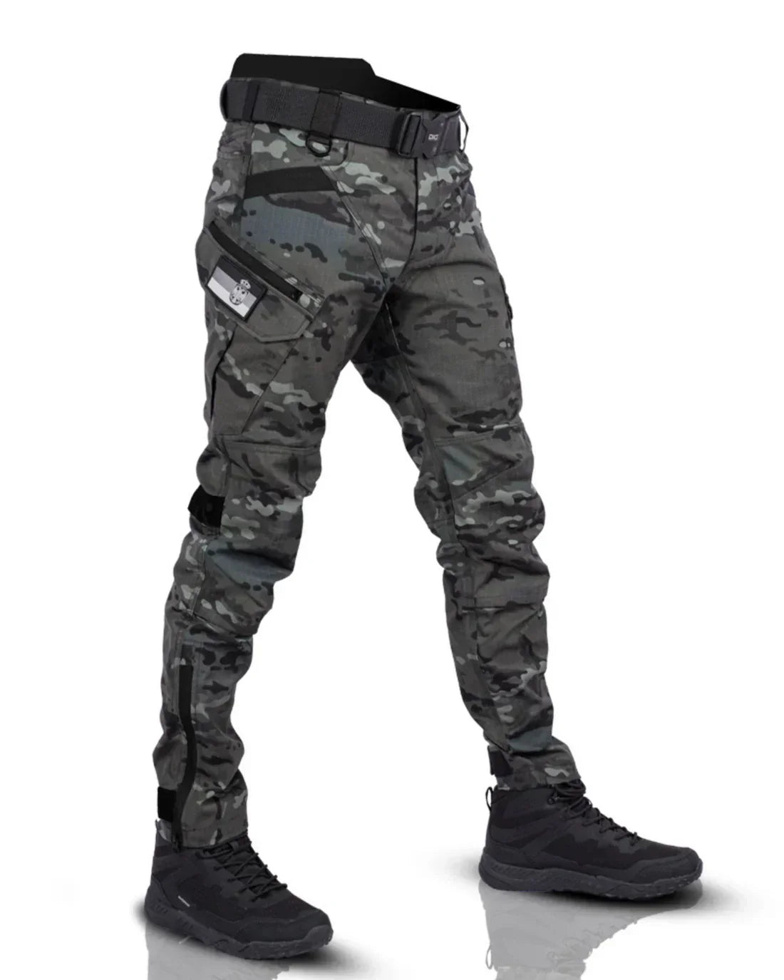 Tactische broek met functionele zakken