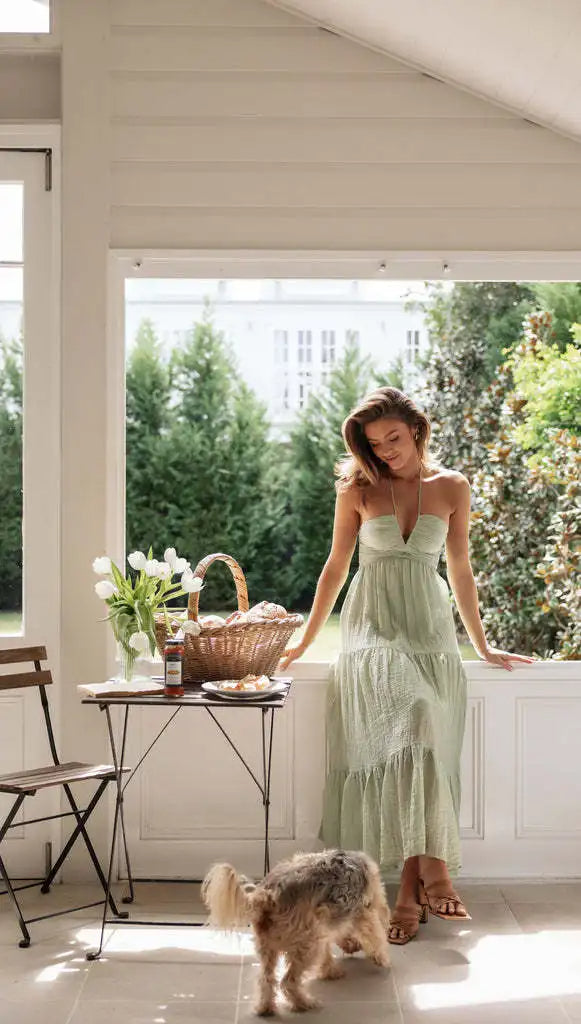Lina maxi-jurk
