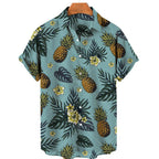Tropisch hawaii overhemd met korte mouwen
