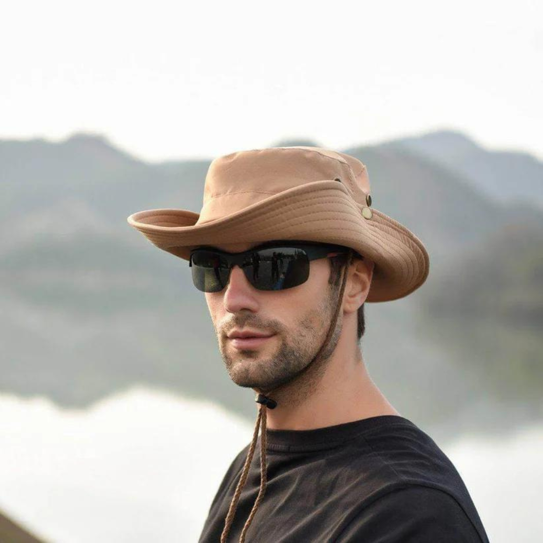 Outdoor buckethat met uv-bescherming