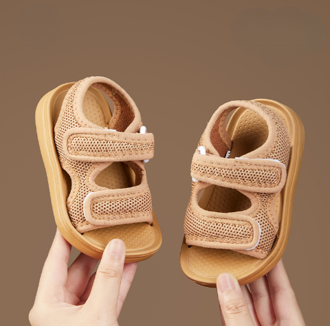 Ademende kindersandalen met zachte zool en snelsluiting – licht om mee te lopen – materiaal: ademende synthetische stof — afbeelding 6