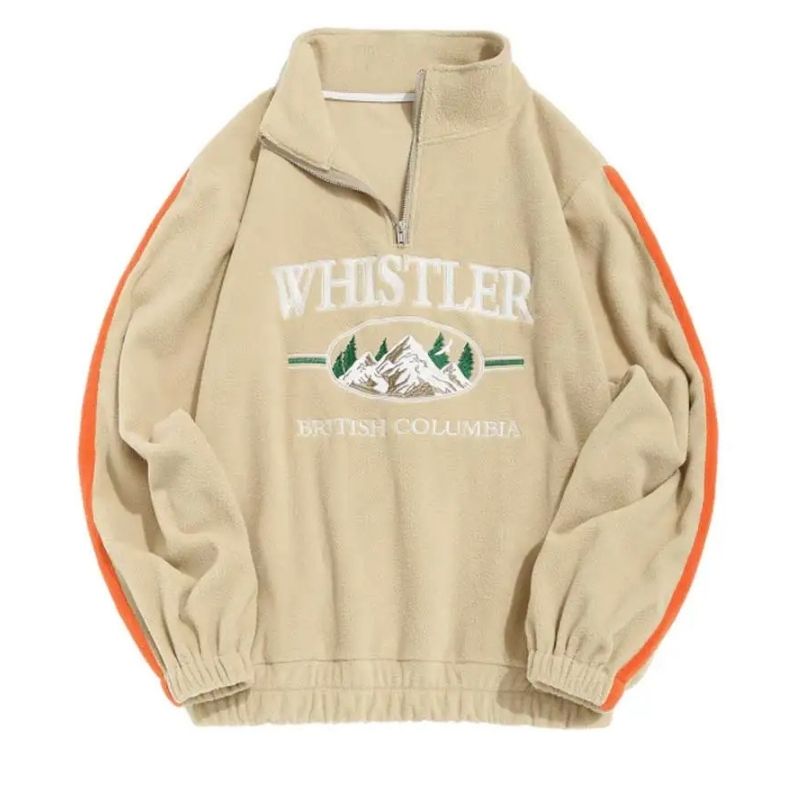 Retro whistler trui