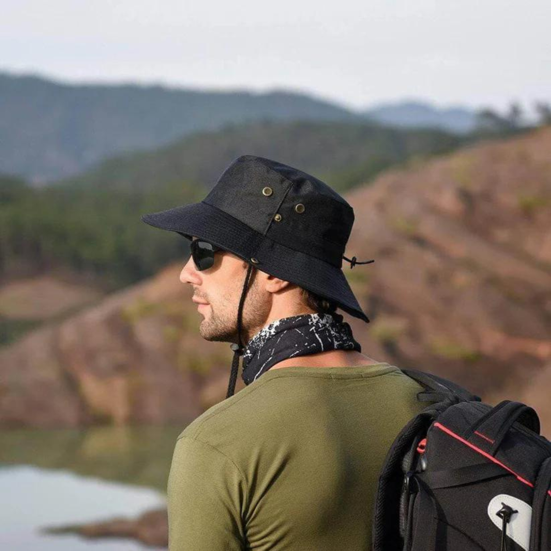 Outdoor buckethat met uv-bescherming