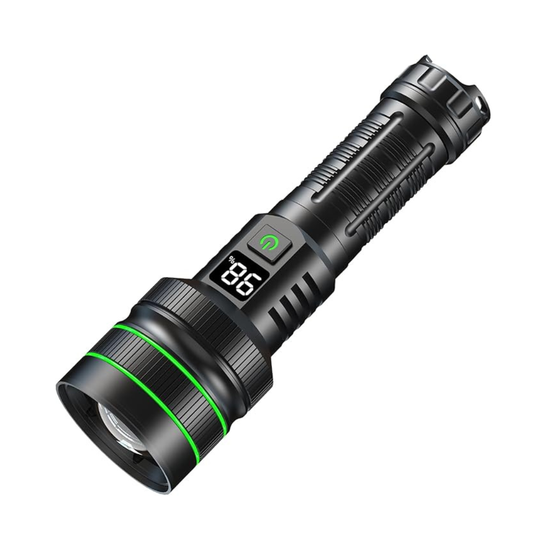 Extreem felle en zoombare LED zaklamp