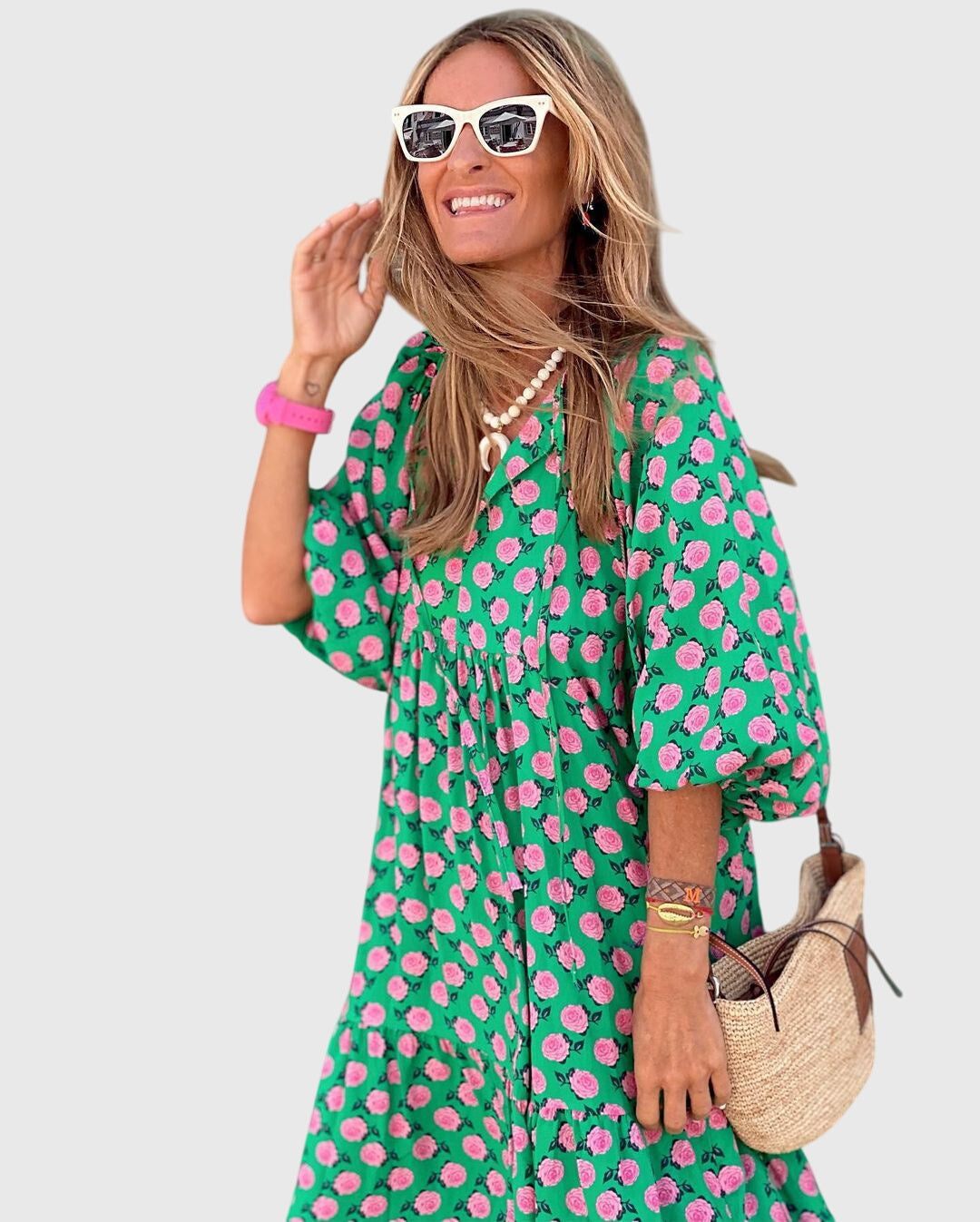 Philine | Luchtige maxi-jurk in bohostijl