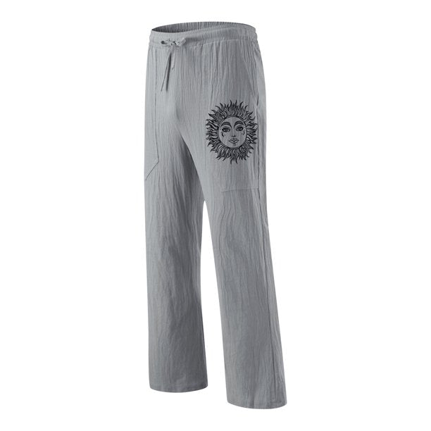 Lichte & comfortabele heren zomerbroek van linnen