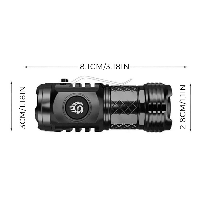 Compacte LED zaklamp
