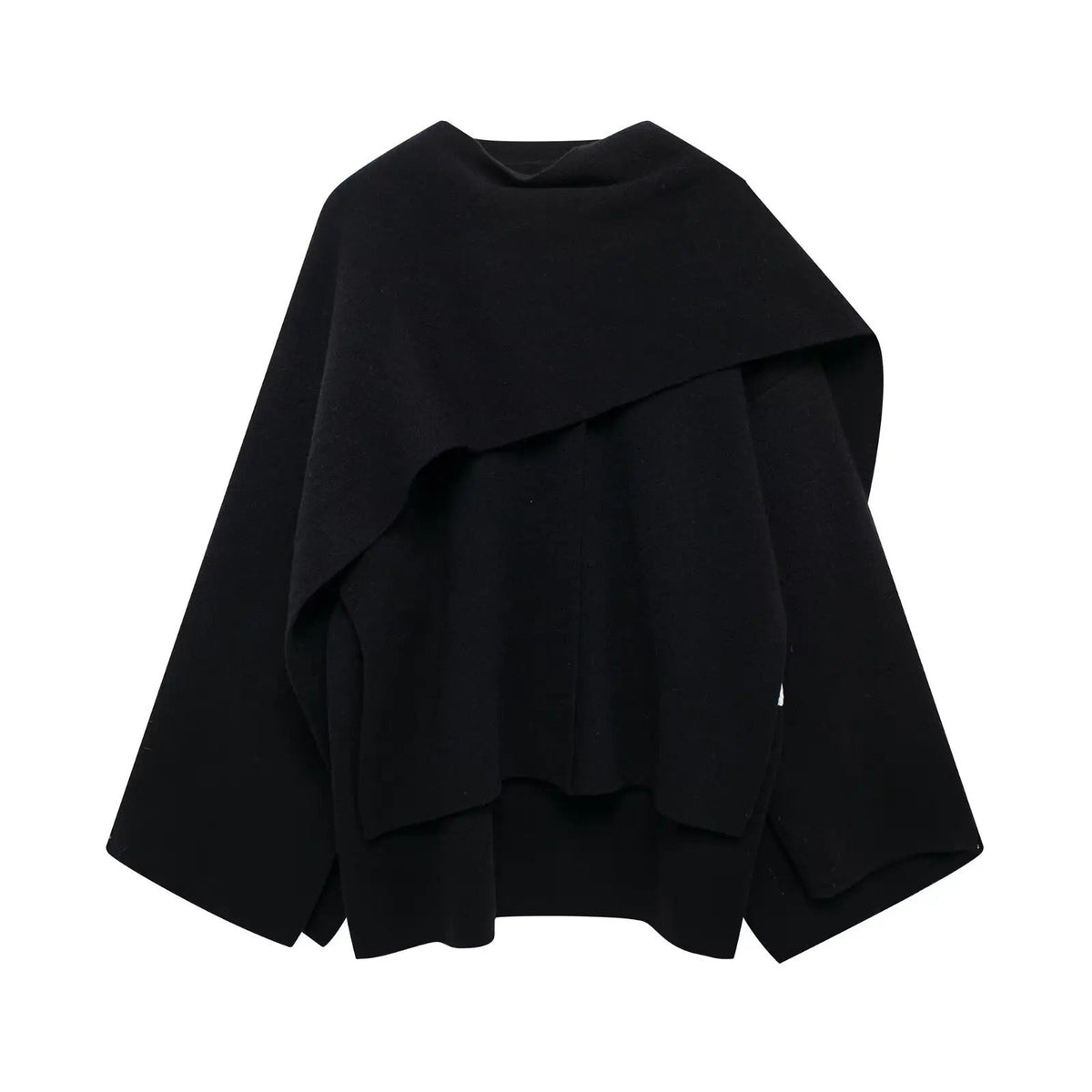 Dames winterponcho