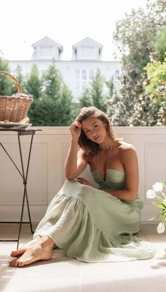 Lina maxi-jurk