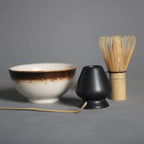 Traditionele matcha cadeauset
