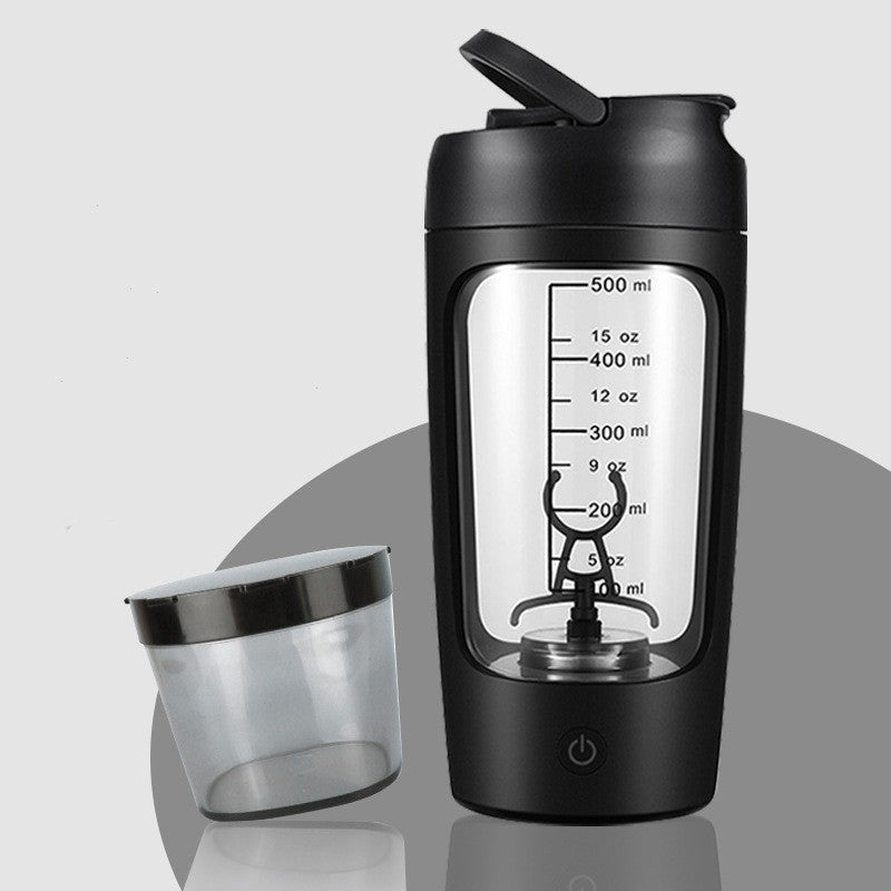 Zelfmixende proteïne-shaker met usb-aansluiting