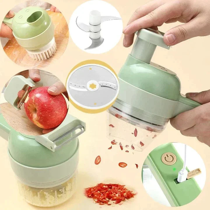 4-in-1 fijnhakker