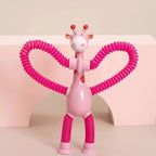 Flexibel giraffe speelgoed met zuignap