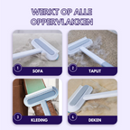3-in-1 huisdierhaar verwijderaar