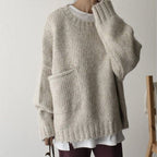 Oversized gebreide trui – Noor